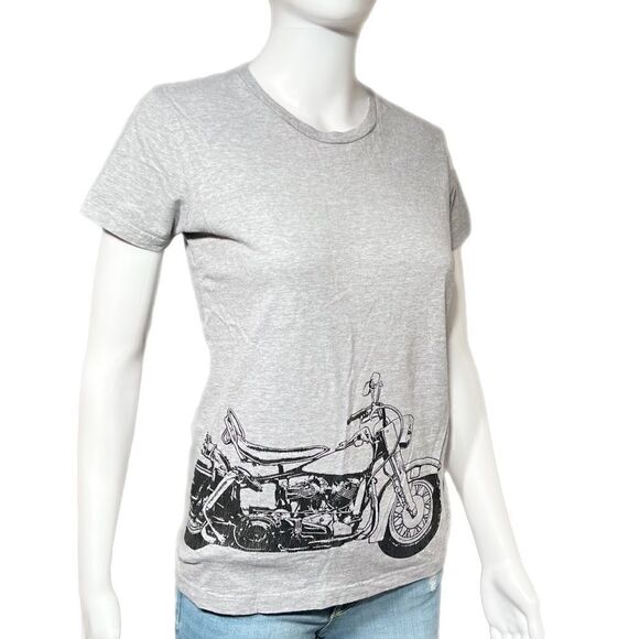 Motorcycle Graphic T Shirt  - Picture 1 of 6